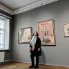 Попінова Оксана Миколаївна, старший викладач кафедри образотворчого мистецтва,приймає участь у виставці 