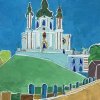 Онлайн-виставка творчих робіт студентів 2-го курсу «Мій Київ» (графічні техніки)