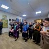 Відвідали Ювілейну виставку: «ЗОЛОТЕ ПЕРЕВЕСЛО МИСТЕЦЬКОЇ ДИНАСТІЇ САЄНКІВ»