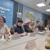 Відвідали Ювілейну виставку: «ЗОЛОТЕ ПЕРЕВЕСЛО МИСТЕЦЬКОЇ ДИНАСТІЇ САЄНКІВ»