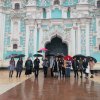 Ознайомлення студентів з архітектурою центру столиці, огляд Софії Київської та Центрального державного архіву-музею літератури і мистецтва України 25.10.2023 р. 