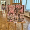 Відкриття виставки здобувачок  1 курсу спеціальності Образотворче мистецтво 