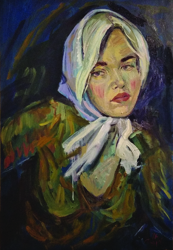 Левчук Дарина автопортрет 